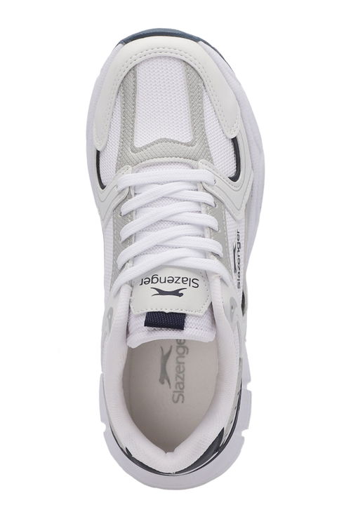 Slazenger ZEX Erkek Beyaz / Lacivert Koşu & Yürüyüş Spor Ayakkabısı
