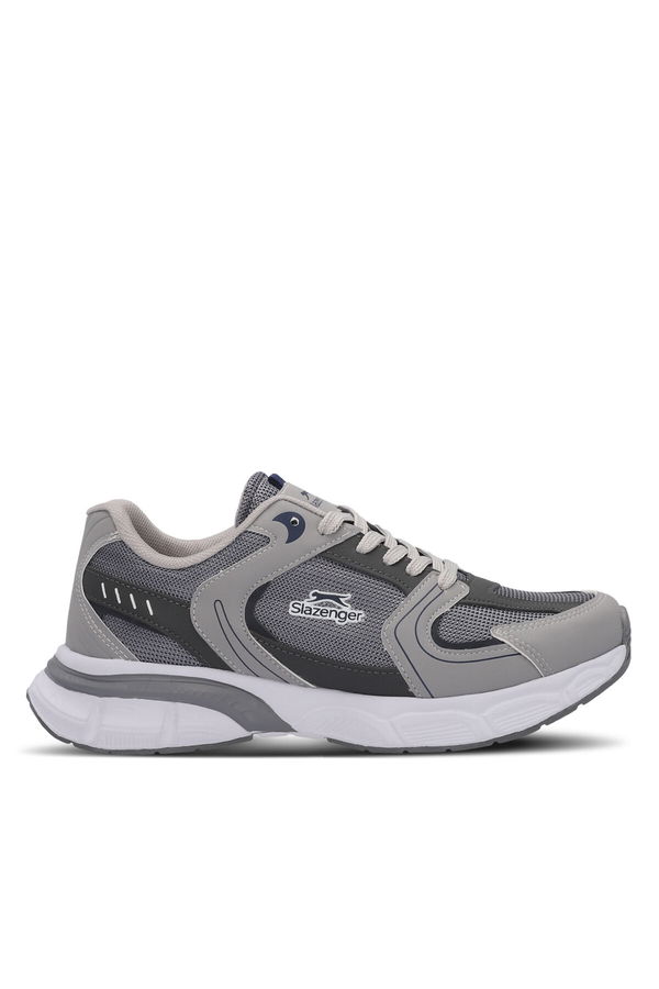 Slazenger ZEX Erkek Koyu Gri Koşu & Yürüyüş Spor Ayakkabısı