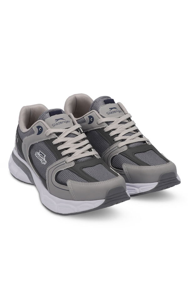 Slazenger ZEX Erkek Koyu Gri Koşu & Yürüyüş Spor Ayakkabısı