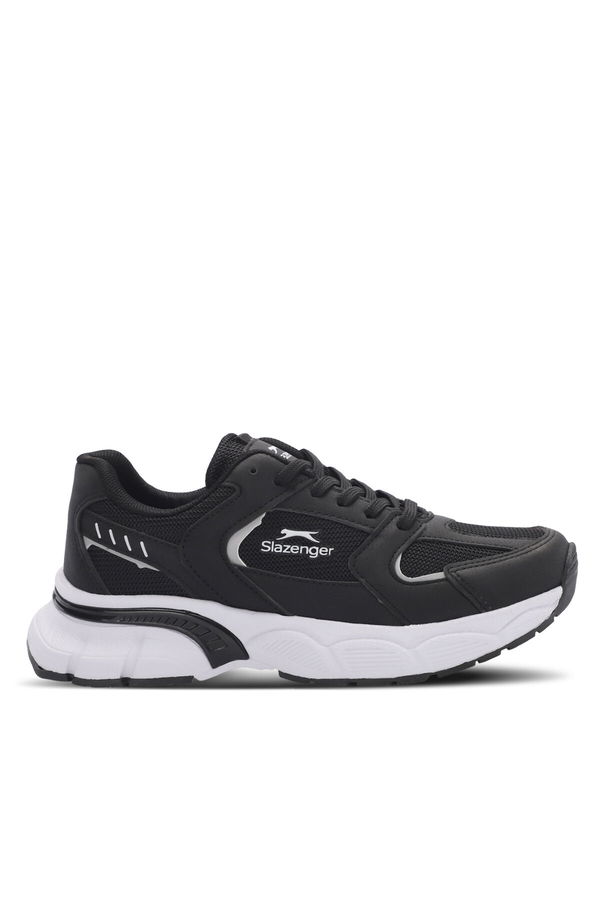 Slazenger ZEX Erkek Siyah / Beyaz Koşu & Yürüyüş Spor Ayakkabısı