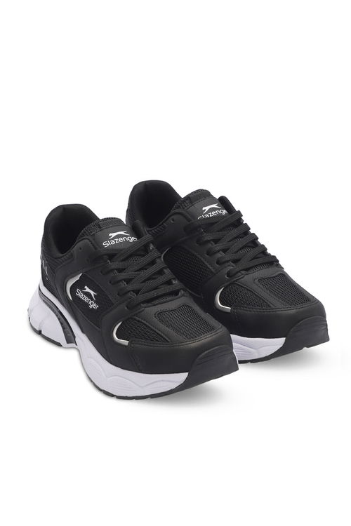 Slazenger ZEX Kadın Siyah / Beyaz Koşu & Yürüyüş Spor Ayakkabısı