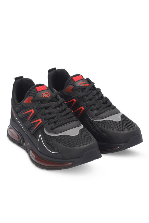ZIGOR Erkek Sneaker Ayakkabı Siyah / Kırmızı