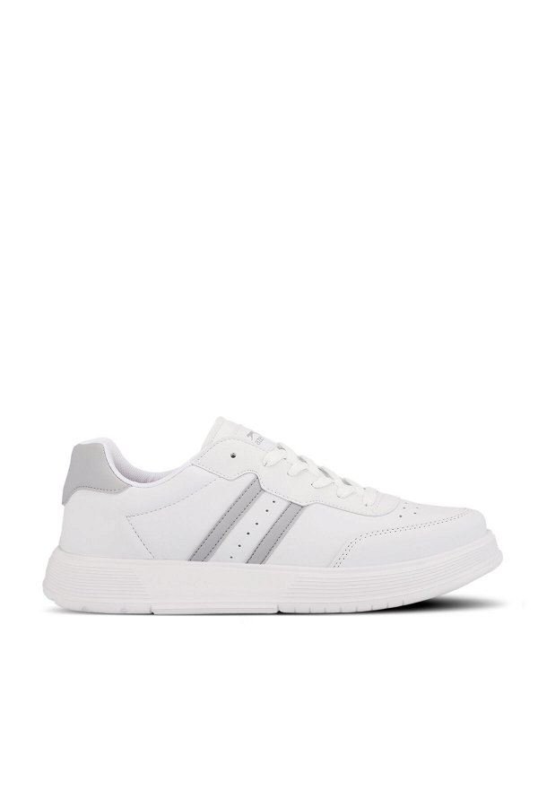 ZIPPER I Kadın Sneaker Ayakkabı Beyaz / Gri