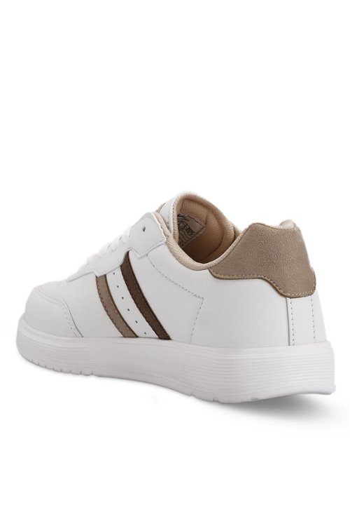 ZIPPER I Kadın Sneaker Ayakkabı Beyaz / Gümüş / Altın